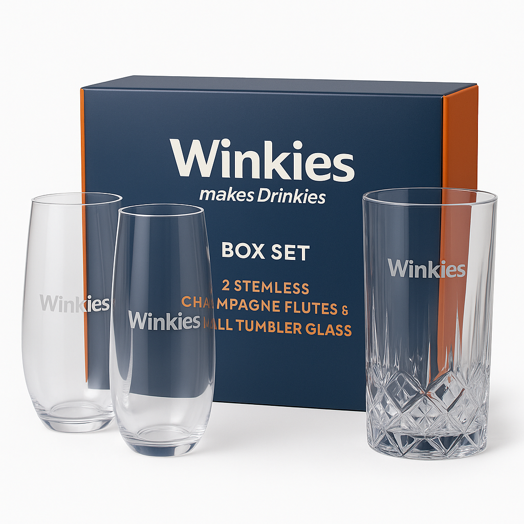 Winkies Unbreakable Polycarbonate Glassware Set (3-Pack)